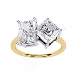 Load image into Gallery viewer, Two Stone Engagement Ring ENTW1166