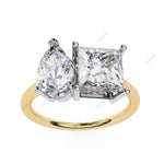 Load image into Gallery viewer, Two Stone Engagement Ring ENTW1170