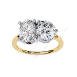 Load image into Gallery viewer, Two Stone Engagement Ring ENTW1171