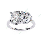 Load image into Gallery viewer, Two Stone Engagement Ring ENTW1171