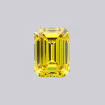 Load image into Gallery viewer, Emerald lab grown yellow diamond