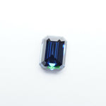 Load image into Gallery viewer, Emerald blue moissanite