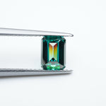 Load image into Gallery viewer, Emerald green moissanite