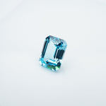 Load image into Gallery viewer, Emerald lab grown santa maria sapphire