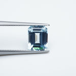 Load image into Gallery viewer, Emerald lab grown aqua sapphire