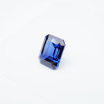 Load image into Gallery viewer, Emerald lab grown blue sapphire