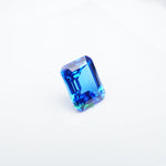 Load image into Gallery viewer, Emerald lab grown cobalt spinel