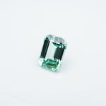 Load image into Gallery viewer, Emerald lab grown green sapphire