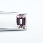 Load image into Gallery viewer, Emerald lab grown light pink sapphire