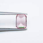 Load image into Gallery viewer, Emerald lab grown padparadscha sapphire