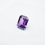 Load image into Gallery viewer, Emerald lab grown purple sapphire