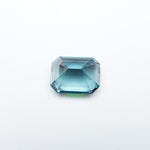 Load image into Gallery viewer, Emerald lab grown teal sapphire