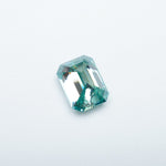 Load image into Gallery viewer, Emerald teal moissanite