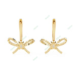 Load image into Gallery viewer, Emerald Designer Hoops Earring HODE1400