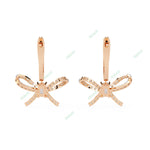 Load image into Gallery viewer, Emerald Designer Hoops Earring HODE1400