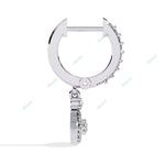 Load image into Gallery viewer, Marquise Designer Hoops Earring HODE1407