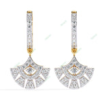 Load image into Gallery viewer, Round Designer Hoops Earring HODE1408