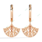 Load image into Gallery viewer, Round Designer Hoops Earring HODE1408