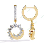 Load image into Gallery viewer, Round Designer Hoops Earring HODE1409