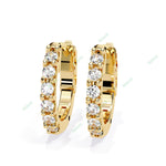 Load image into Gallery viewer, Round Fashion Huggies Earring HUFA1363