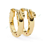 Load image into Gallery viewer, Round Fashion Huggies Earring HUFA1363