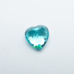 Load image into Gallery viewer, Heart lab grown Paraiba YAG