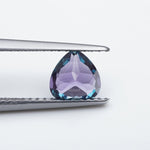 Load image into Gallery viewer, Heart lab grown alexandrite