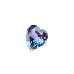 Load image into Gallery viewer, Heart lab grown alexandrite