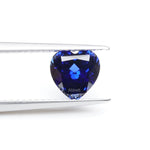 Load image into Gallery viewer, Heart lab grown blue sapphire