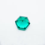 Load image into Gallery viewer, Hexagon lab grown emerald