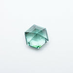 Load image into Gallery viewer, Hexagon lab grown green sapphire