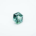 Load image into Gallery viewer, Hexagon lab grown green sapphire