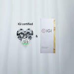 Load image into Gallery viewer, Heart colorless lab grown diamond