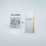 Load image into Gallery viewer, Square princess lab grown diamond