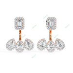 Load image into Gallery viewer, Halo Jacket Earring JAHA1374