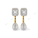 Load image into Gallery viewer, Multi Halo Jackets Earring JAHA1382