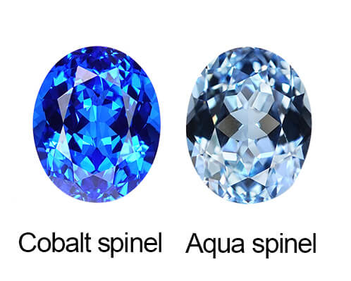 Lab-grown spinel gemstone