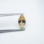 Load image into Gallery viewer, Marquise brown moissanite