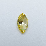Load image into Gallery viewer, Marquise lab grown yellow diamond