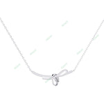 Load image into Gallery viewer, Round Bow Necklace NEBO1286