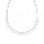 Load image into Gallery viewer, Round Fringe Necklace NEFR1311