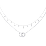 Load image into Gallery viewer, Round Layered Necklace NELA1282