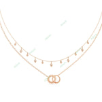 Load image into Gallery viewer, Round Layered Necklace NELA1282
