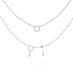 Load image into Gallery viewer, Round Layered Necklace NELA1287