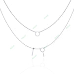 Load image into Gallery viewer, Round Layered Necklace NELA1287