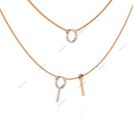 Load image into Gallery viewer, Round Layered Necklace NELA1287