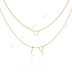 Load image into Gallery viewer, Round Layered Necklace NELA1287