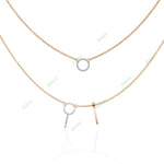 Load image into Gallery viewer, Round Layered Necklace NELA1287