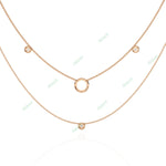 Load image into Gallery viewer, Round Layered Necklace NELA1288
