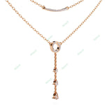 Load image into Gallery viewer, Lariat Layered Necklace NELA1290